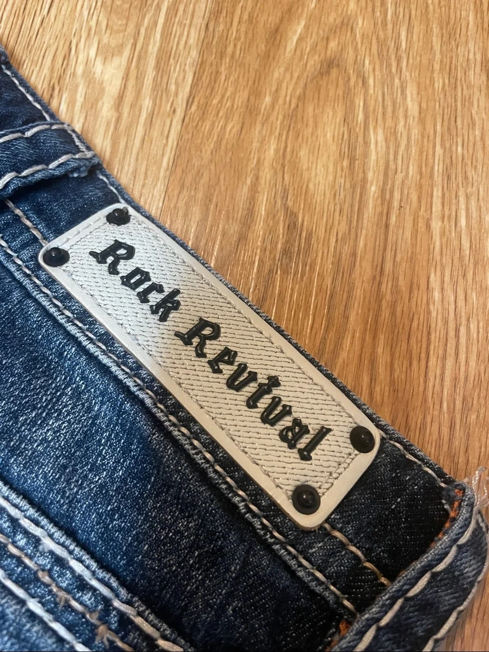 Rock Revival Kaylee Short Easy Jean Shorts Sz 25